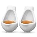 Fairly Odd Novelties FON-10173-2PK shot glasses, 12-Ounce, White