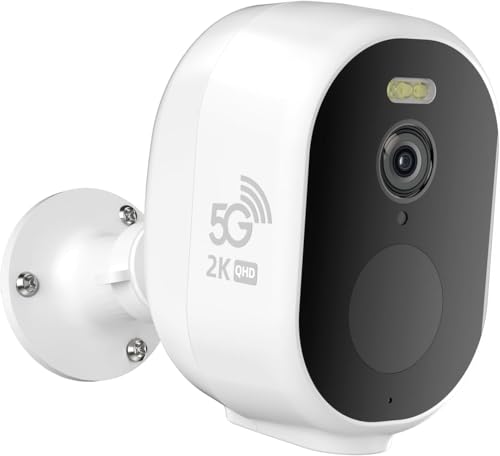 ELECCTV 2.4GHz & 5GHz Security Cameras Wireless Outdoor, tuya 2K