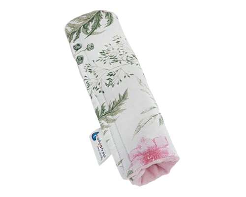 Medi Partners Gurtpolster Kinder Blument mit Rosa Minky
