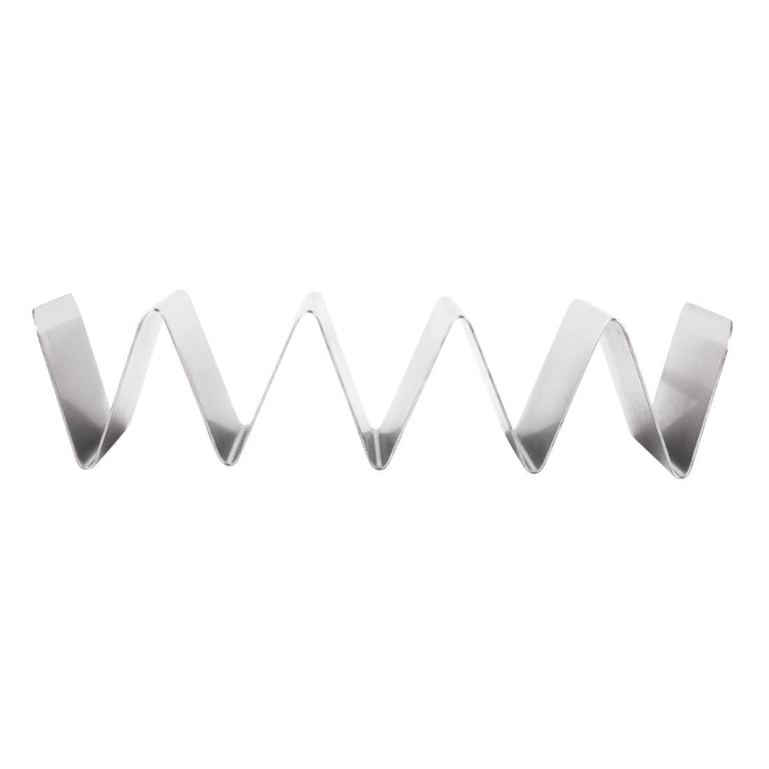 Olympia Taco Holder Stainless Steel - 4 Tacos