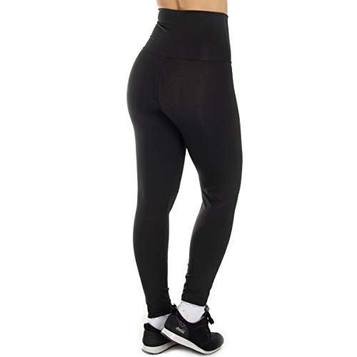 Calça Legging Básica Cós Alto 16cm | 20021 Cor:Preto;Tamanho:G