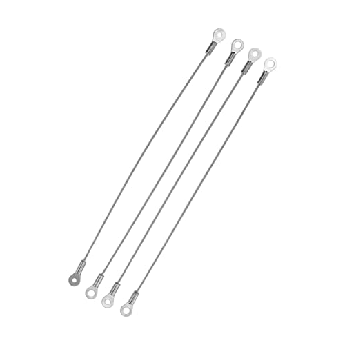 ZJchao 4PCS Cable Colgante para Luz Duty para Marcos de Fotos, Carteles y Cortinas, Capacidad de Carga 33 lbs miniatura 3