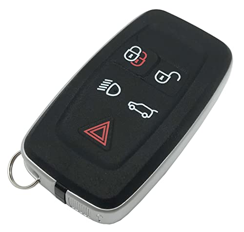 Horande Replacement Key Fob Cover Case fit for 2010-2015 Land Rover LR4 Range Rover Sprot Evoque Keyless Entry Key Fob Shell