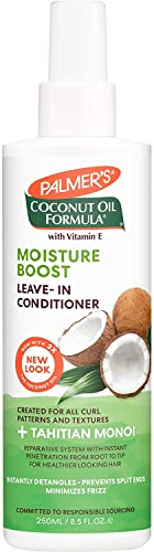 Coconut Oil Leave-In Conditioner by Palmers for Unisex - 8.5 oz Conditioner - (Pack of 2)