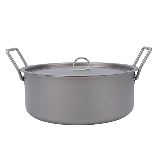 Marmite camping légère 2,3 L pour cuisiner sans attacher en bivouac