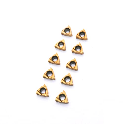 Cdbp 11Ir A60/11Er A60 Cnc Lathe Indexable Threading Carbide Insert Blade, 10 Pcs #TOP5