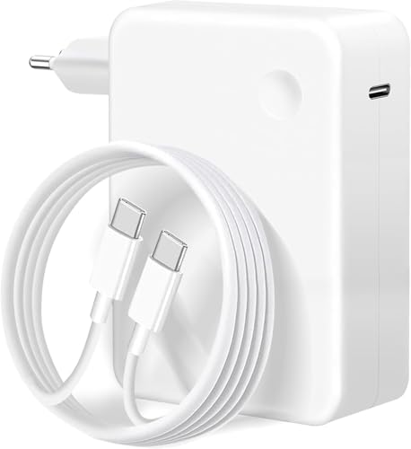 Caricabatteria Da 96W Per Mac Book Pro, Compatibile Con Mac Book Pro 13/14/15/16 Pollici, Mac Book Air 2021/2020/2019/2018, Ipad Pro 12.9/11", Cavo Us