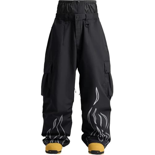 Pantalon de neige JCVBN imperméable et thermique contre le froid de l'hiver