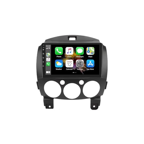 Autoradio Android 13 pour Mazda 2 résolvant les problèmes de navigation et de GPS datés