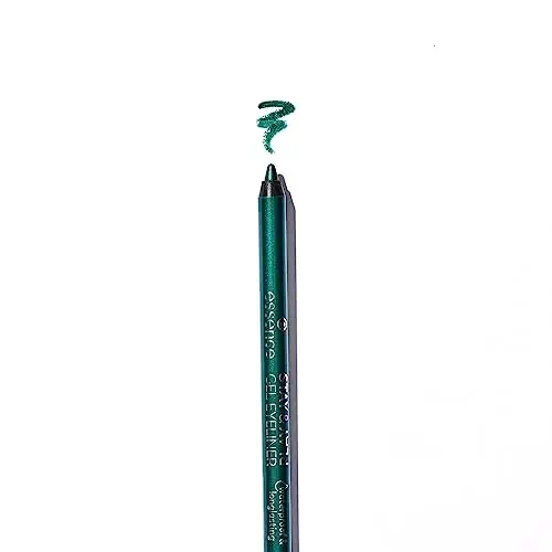 essence | Stay &amp; Play Gel Eyeliner | Super Soft Gel-like Texture | Waterproof &amp; Longlasting | Vegan &amp; Cruelty Free (Emerald Dragon)
