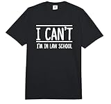 Camiseta para Estudiantes de la Escuela de Derecho I Can't I'm in Law Comfort Colors Adult Heavyweight T-Shirt