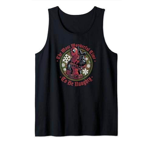 Débardeur Deadpool Noël pour homme au style humoristique et rebelle