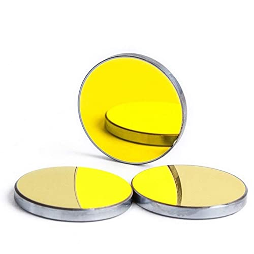 3pcs/lot Si CO2 Laser Mirrors D19 20 25 30 38.1mm Silicon Laser Reflective Lens for 80W Cutting Machine Accessories(38.1MM_5MM)