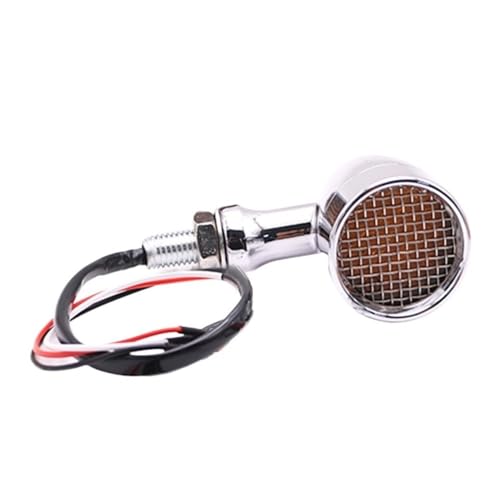 Clignotants LED moto universels type Bullet 12V haute visibilité