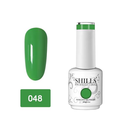 Image of SHILLS PROFESSIONAL Uv /Led Soak Off Gel Glossy Finish Polish Color Shade 48,15 Ml