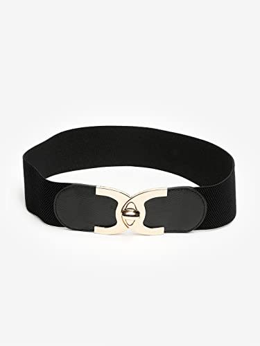 Women's Adjustable Black Kamarband Waist Belt, Celebrity Inspired
