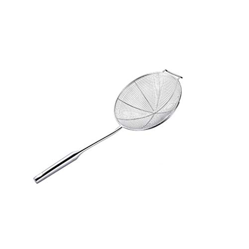 Fan-Ling 1PCS Multi-functional Filter Spoon, Stainless Steel Solid Strainer Skimmer,Ladle With Handle Kitchen