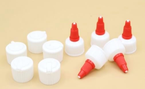 Miniatura 2 de 2 botellas de plástico con tapas, 8 onzas, color natural, botella vacía para suministro de uñas (suavizante de culturas)