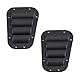 Dilwe RC Car Intake Grille & Motor Abdeckungs Scharnier, Kunststoffeinlassgitter Motorabdeckungsscharniere mit Aufklebern für 1/10 RC Car Upgrade Zubehör