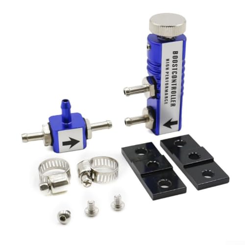Kit controller Turbo Boost con regolazione manuale della pressione da 1 a 30 PSI e sistema di controllo in cabina per la gestione personalizzabile del veicolo (blu)