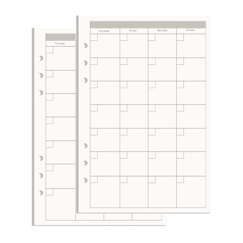 NatSumeBasics A5 tBp 5C` x 8C` tȂ }X[oC_[ vi[ CT[g 90V[g 6 |Pbgm[gubNp lsLp (A5 }X[2)