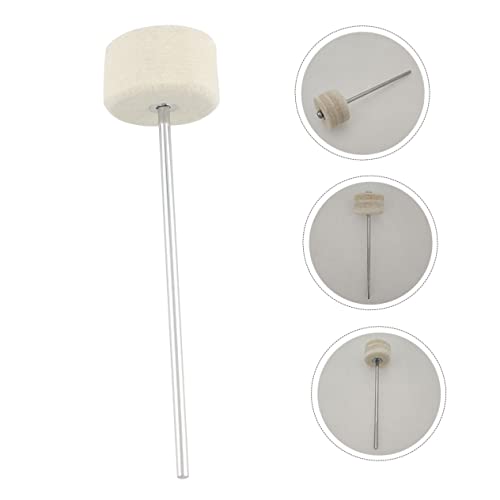 Kit 3 martillos para pedal de bombo blanco miniatura 4