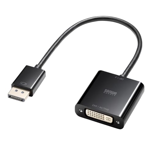 Amazon.co.jp: サンワサプライ DisplayPort-DVI変換アダプタ（Active