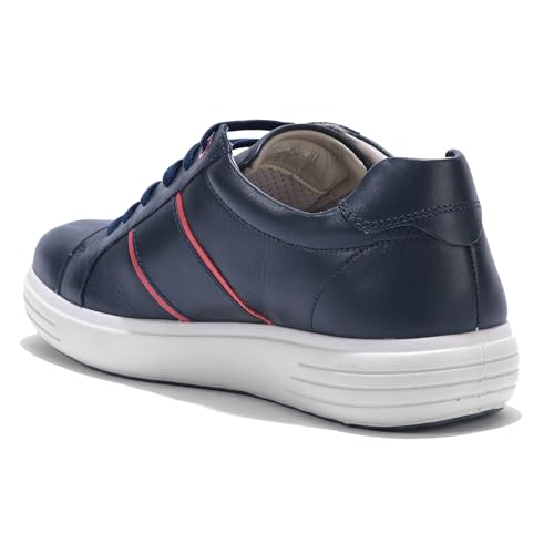 Image of Woodland Men Navy Casuals LACE UP