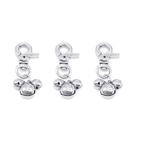 GANYKQ Pet Collar Bells JingleBells for Dog Collars, 3pcs
