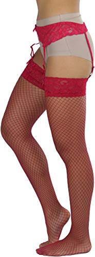 Image of ToBeInStyle Women's Lace Classic Elegant Sheer Garter Belt
