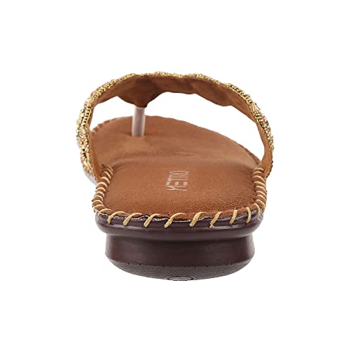 Image of Metro Women's Faux Leather Fashion Slip-on Sandal