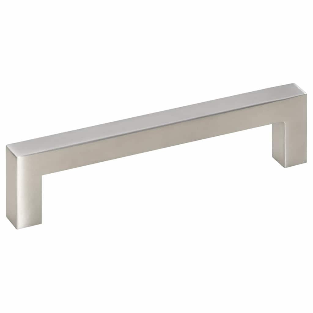Möbelgriffe 10 Stk silbern Edelstahl Schrankgriff 128 mm Schubladengriff Kommodengriff Küchengriff mit zuschneidbaren Schrauben für Schranktür Schublade Garderobe Wohnzimmer Flur