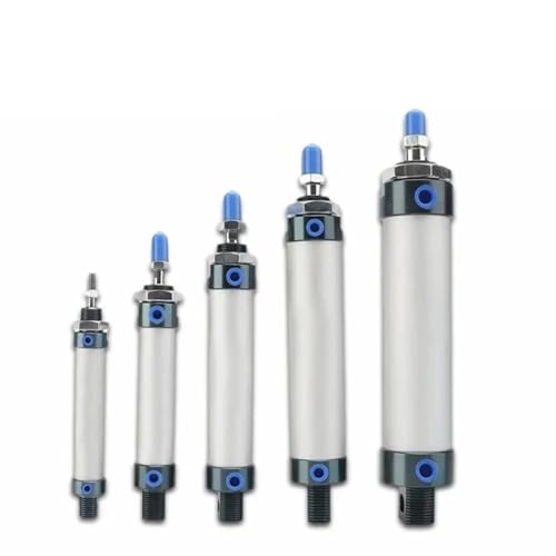 Vérin pneumatique double effet 20mm résistant pour automatisme compact - 3