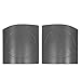 Hooke Road Star Logo Cowl Side Body Armor Corner Cover Decals for 2007-2018 Jeep Wranger & Wrangler Unlimited JK