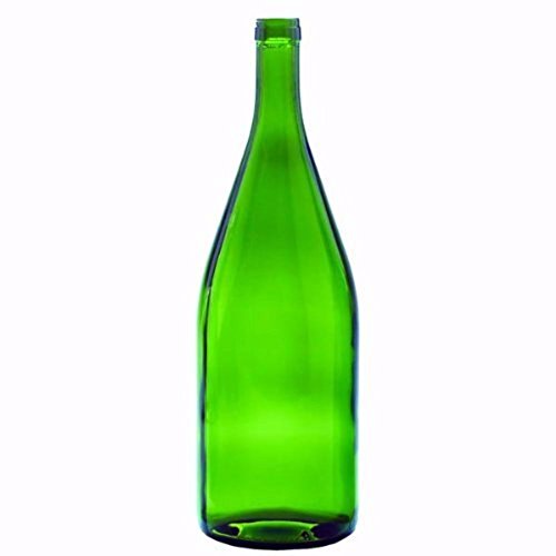 Midwest Homebrewing and Winemaking Supplies 1.5 Liter Green Burgundy Bottles, 6per Case