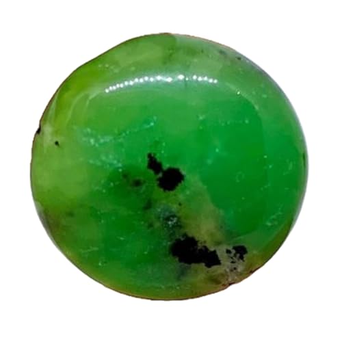 Chrysoprase naturelle cabochon calibré 21mm résout vos problèmes de sertissage de bijou