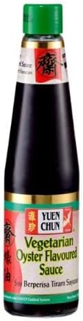YUEN CHUN Vegetarian Oyster Flavoured Sauce 420ml - Blessed with an enchanting, delicately balanced coloured and flavour to give you a distinct taste