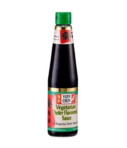 Yuen Chun Vegetarian Oyster Flavoured Sauce 420Ml - Blessed With An Enchanting, Delicately Balanced Coloured And Flavour To Give You A Distinct Taste #TOP1
