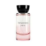 QAWAFI Voyage Nova Eau de Parfum for Women, Lychee Bergamot Ginger, Rose Peony Cocoa Blossom, Elegant Patchouli, Long Lasting Spring Fall Perfume, 50ml &1.7fl oz
