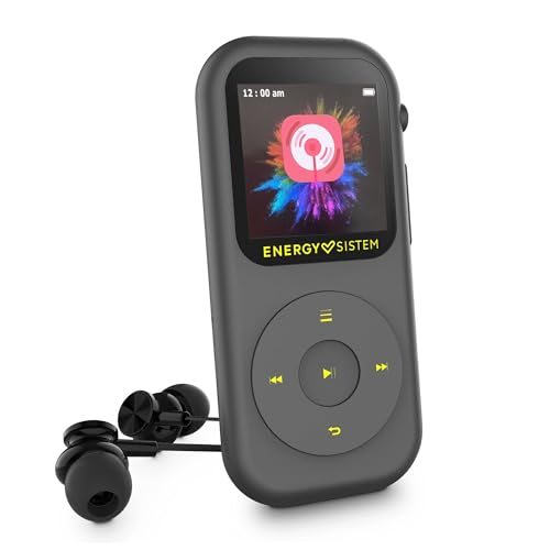 Energy Sistem Reproductor MP4 Handy (16GB, Bluetooth, Radio FM integrada, microSD 128GB) - Gris