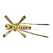 BestNest Two Pack of Achla Lucky Hearth Crickets, Polished – Set of 2 Solid Brass Good Luck Crickets for Fireplace or Mantel Décor – Polished Brass Finish, Symbol of Prosperity & Warmth