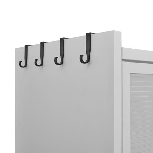 MATONELL 73\" Tall Kitchen Pantry Cabinet with Flip Door 6 Adjustable Shelves Metal Storage Organizer Anti-Tip Design for Kitchen Dining Room Living Room (White)