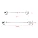 Motorrad-Vorderrad-Hinterrad-Slider-Achsen-Gabel-Slider-Rahmen-Fallschutz-Crash-Pad-Schutz-Aluminium-Kit für RS 660 RS660 2020 2021 2022 2023 Motorrad-Zubehörteile (Rot)