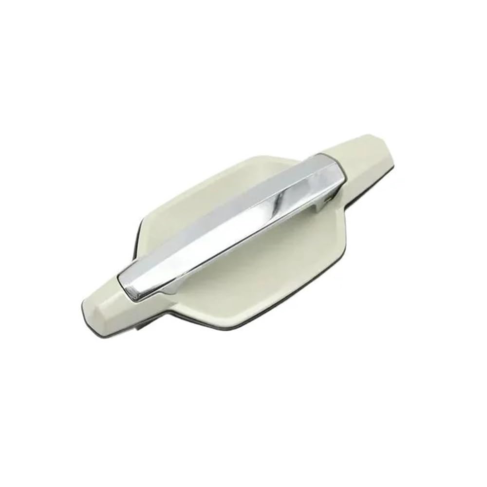 Bikkjbk Left Back Plating Car Vehicle Door Handle Bright Beige Front Left Door Outer Handle Cover For Terracan 2001-2006 Outside Catch Parts