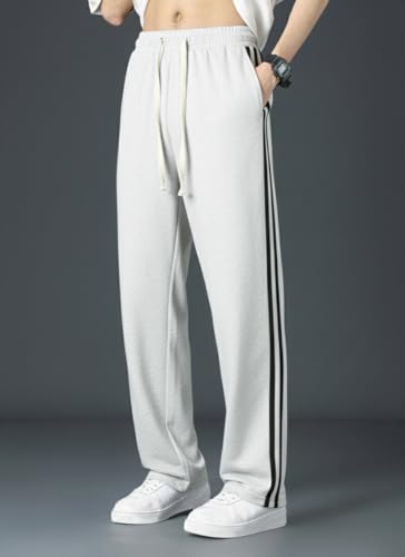 Image of dockstreet Loosefit Sweatpants /Loose Soft Casual Lowers /Casual for Men