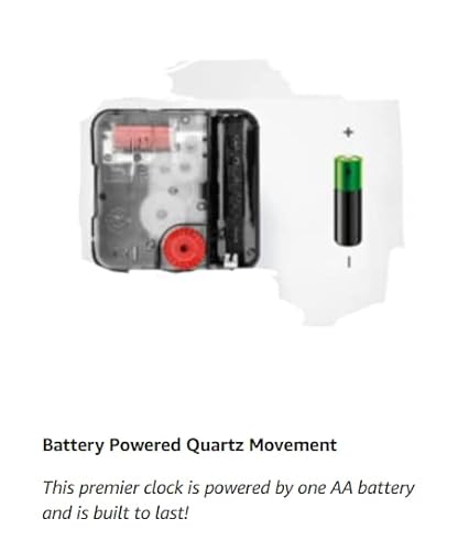 Beverly Hills Polo Club Small Silver Dial Wall Clock - For House Decor- Modern Crystal Design For Bedroom Office Kitchen Living Room - 3.5 Inch Dial - 13 Inch Total - Non Ticking #TOP4