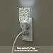 Plug-in Led Funny Design Tools Geek Night Light with Dusk-to-Dawn Sensor,Auto On/Off for Hallways and Bedrooms