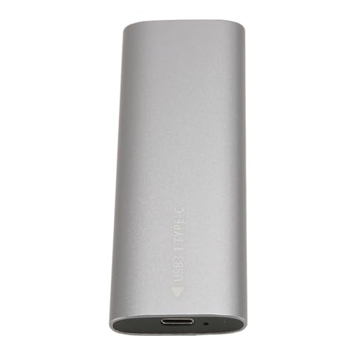 Carcasa externa SSD M.2 con alta velocidad, aluminio, plateada miniatura 4