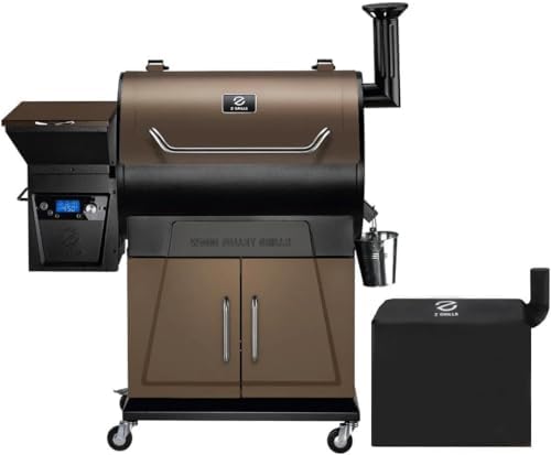 Z GRILLS 2025 Electric Pellet Grill & Smoker, 700 sq in Cooking A...