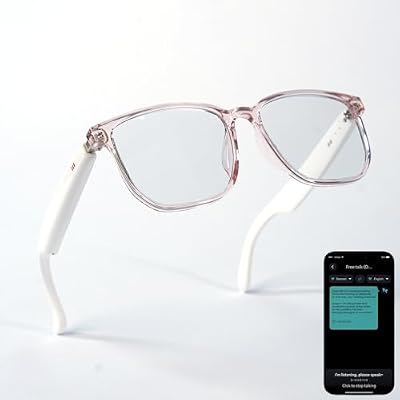Giinova Ai Smart Glasses Bluetooth 5.4 with Translation for Men Women 160+Languages Color-Change Lens Chat GPT Assistant Free App Translator Glasses Meeting,Driver,Travel